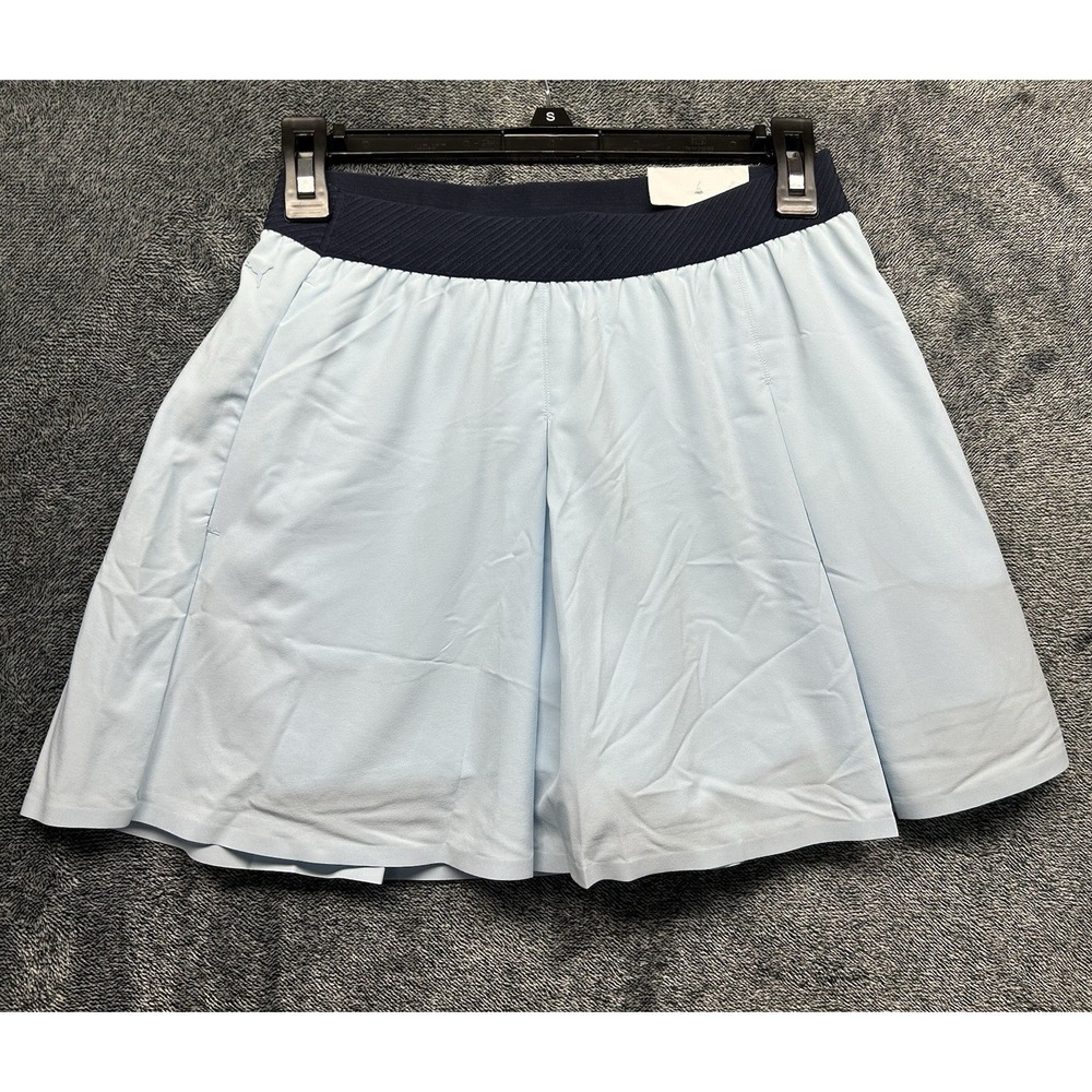 Puma Womens Size XL Blue Club Pleated Golf Athletic Skirt (U4)